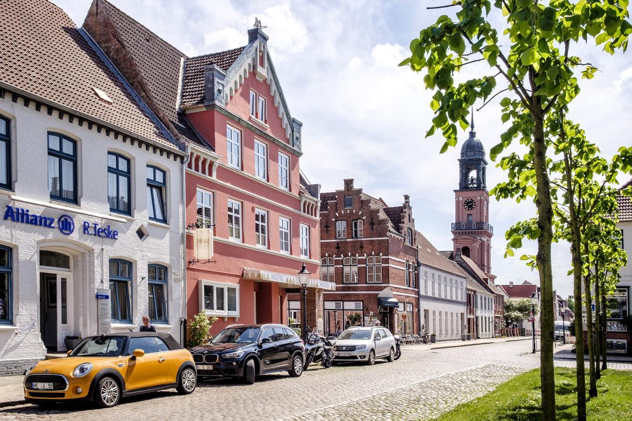 Mooi Hotel Garni Friedrichstadt Exterior foto
